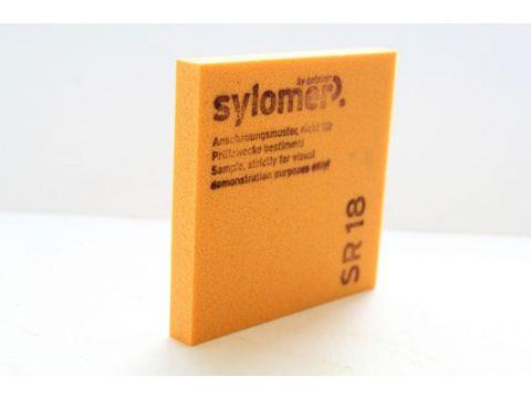 Sylomer SR 18 оранжевый виброизоляция для звукоизоляции полов на лагах
