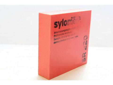 Sylomer SR 220 красный виброизолирующий эластомер